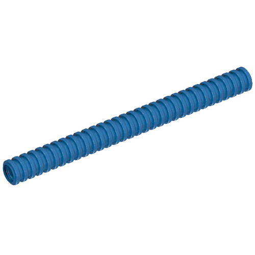 Hose, Ribbed 7mm D. 10L / 8.0cm (Blue)
