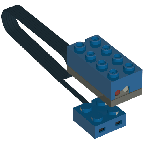 Sensor, Light with Fixed Cable (Blue)