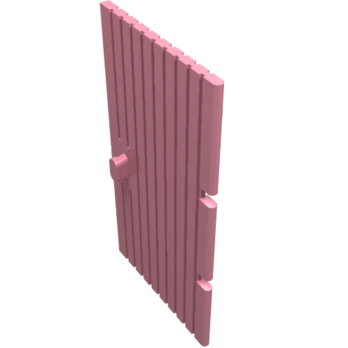 Door 1 x 4 x 6 (Pink)