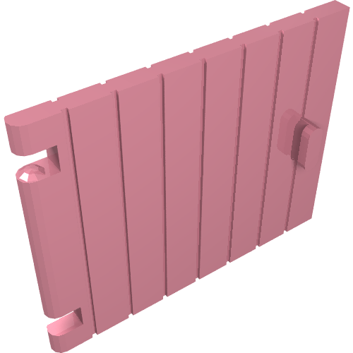Door 1 x 4 x 3 (Pink)