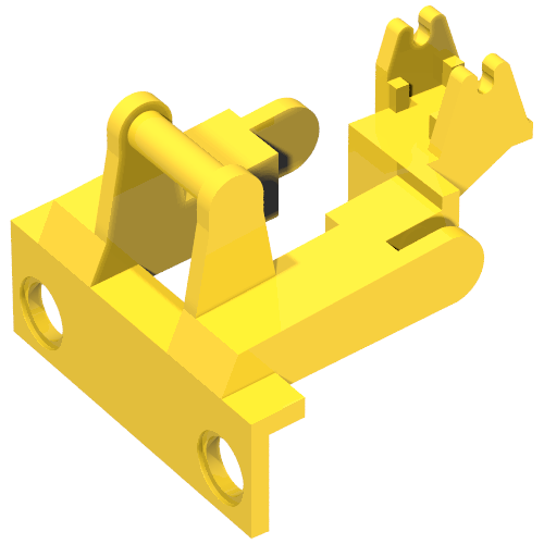 Crane Grab Jaw (Yellow)