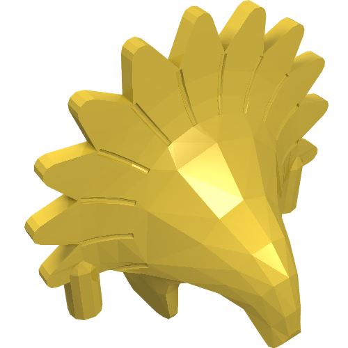 Headdress Jungle (Yellow)
