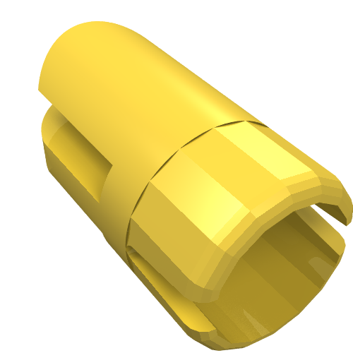 Arm Piece with Towball Socket, 3 Fingers (Yellow)