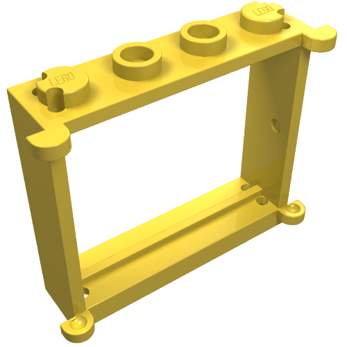 Window 1 x 4 x 3 (Yellow)