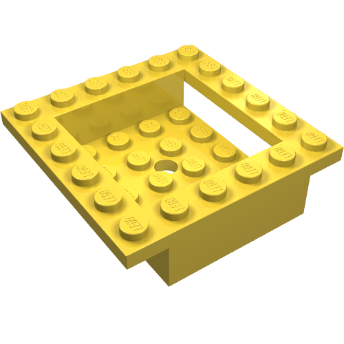Cockpit 6 x 6 x 1 Cabin Base (Yellow)