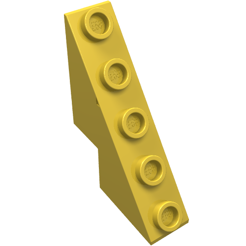 Brick Sloped 53° 3 x 1 x 3 1/3 with Studs on Slope (Yellow)