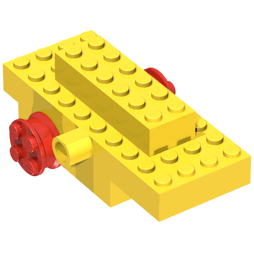 Windup Motor (Yellow)