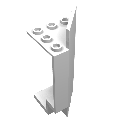 Panel 3 x 3 x 6 Corner Wall (White)