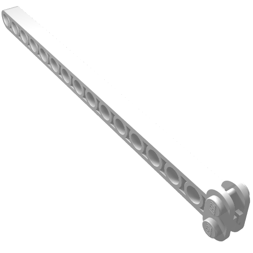 Crane Arm Centre, 16 x 2 x 1 (White)