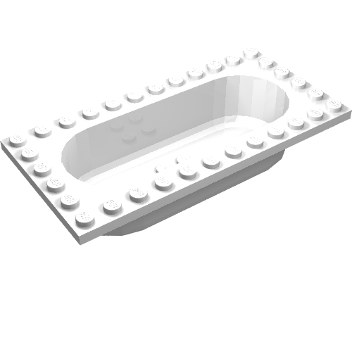 Bathtub 6 x 12 (White)