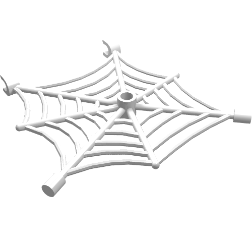 Insect Accessory, Spider Web (White)
