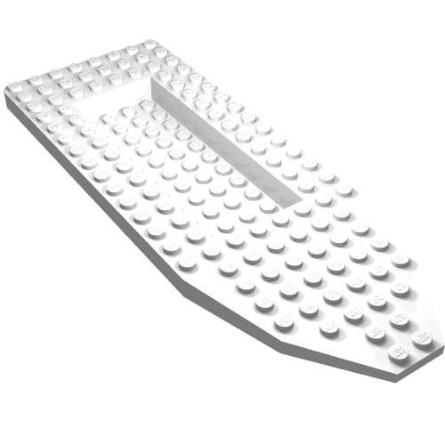 Boat Deck 22 x 8 x 2 1/3 (White)