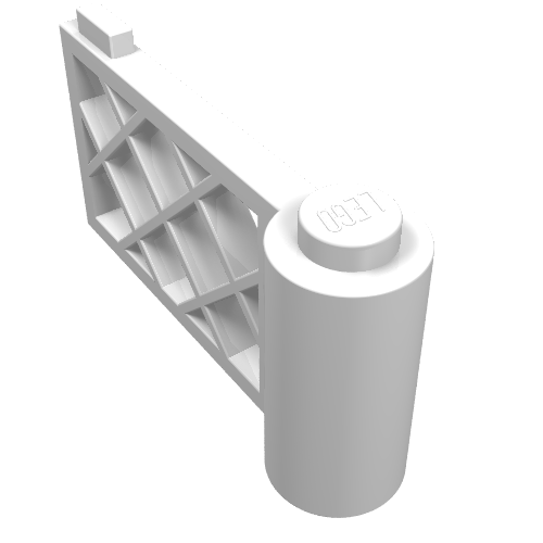 Fence Gate 1 x 4 x 2 (White)