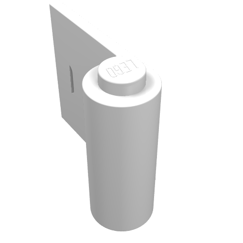 Door 1 x 3 x 2 Left (White)