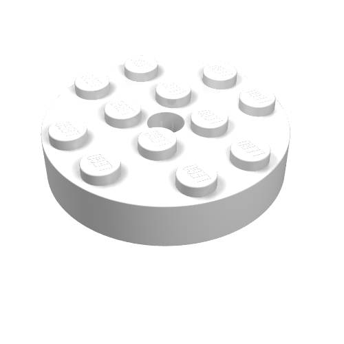 Turntable 4 x 4 Top (White)