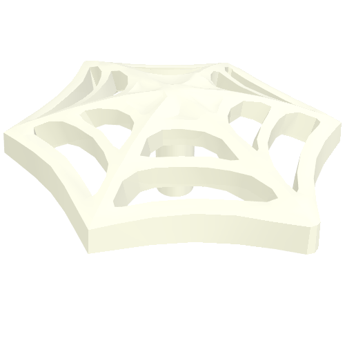 Web Effect Medium Bar on Back (White)