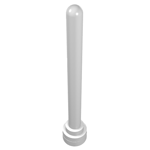 Antenna 1 x 4 with Rounded Top (White)