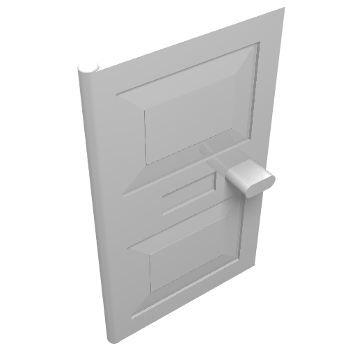 Door 1 x 4 x 5 (White)