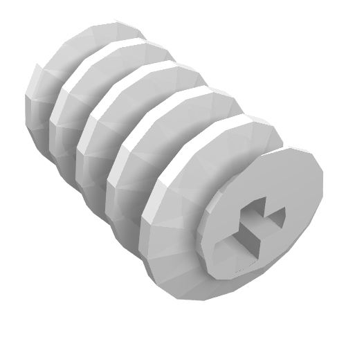 Technic Worm Gear (White)