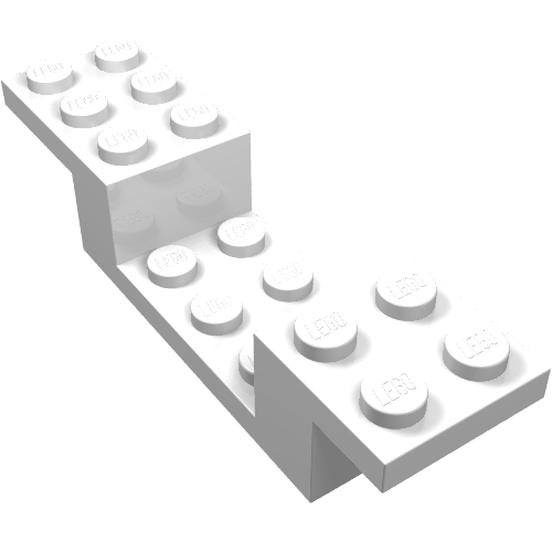 Bracket 8 x 2 x 1 1/3 (White)