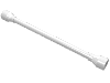 Flexible Hose 8.5L with Tabless Ends (Ends same color as Tube) (White)
