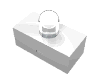 Light Brick 1 x 2 [Single Bulb] (White)