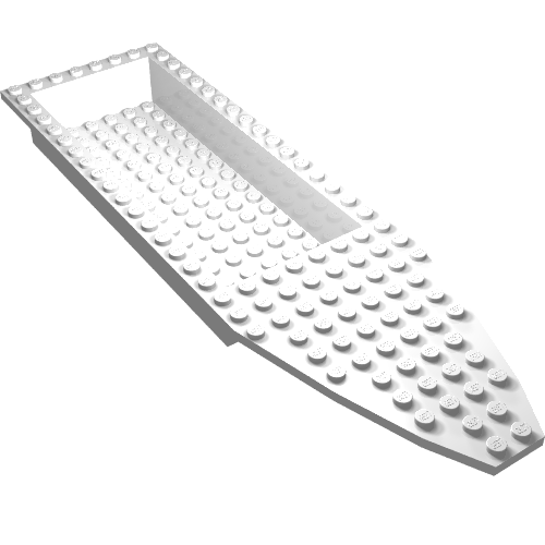 Boat Deck 8 x 28 x 3 (White)
