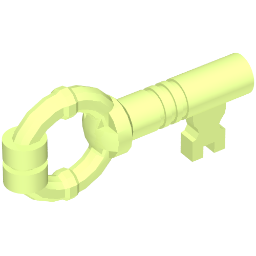 Equipment Key (Yellowish Green)