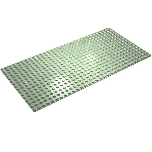 Baseplate 16 x 32 (Light Green)