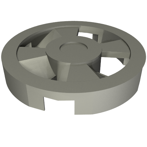 Weapon Disc (Flat Silver)