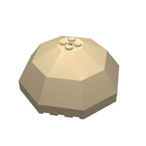 Windscreen 10 x 10 x 4 Octagonal Canopy (Tan)