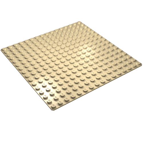 Baseplate 16 x 16 (Tan)