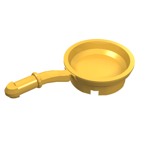 Equipment Frying Pan [Kitchen Implements Kit] (Bright Light Orange)