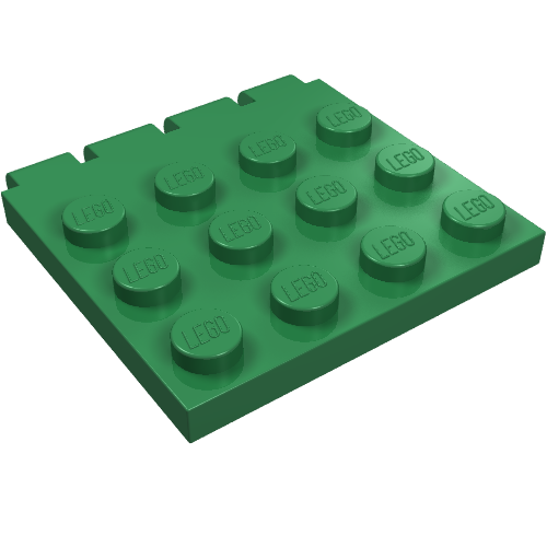 Hinge Vehicle Roof 4 x 4 (Green)