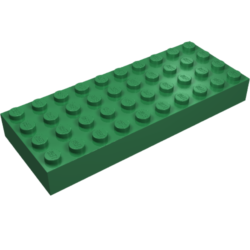 Brick 4 x 10 (Green)
