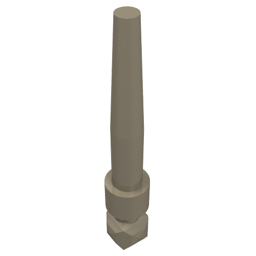 Equipment Wand [Individual] (Dark Tan)