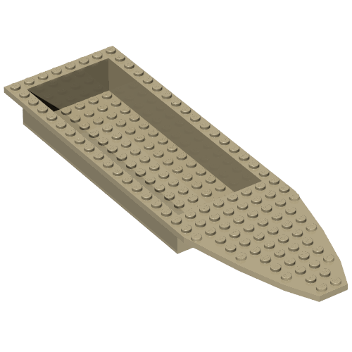 Boat Deck 8 x 28 x 3 (Dark Tan)