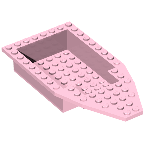 Boat Deck 8 x 16 x 3 (Bright Pink)