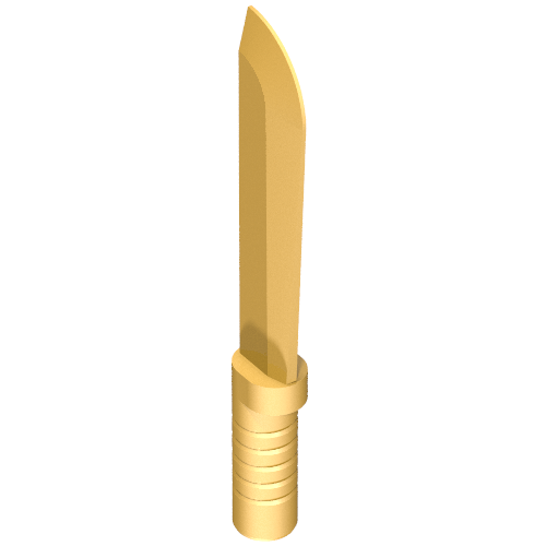 Weapon Sword / Machete (Pearl Gold)