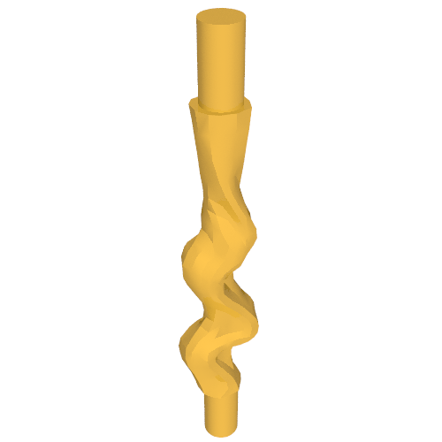 Web Effect Long and Narrow Bars at Both Ends (Pearl Gold)