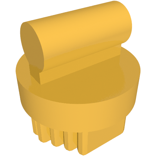 Equipment Animal Grooming Kit Brush Round, Small (Pearl Gold)
