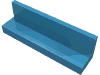 Panel 1 x 4 x 1 with Rounded Corners [Thick Wall] (Maersk Blue)