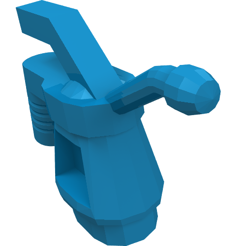 Tool Oil Can [Ribbed Handle] (Dark Azure)
