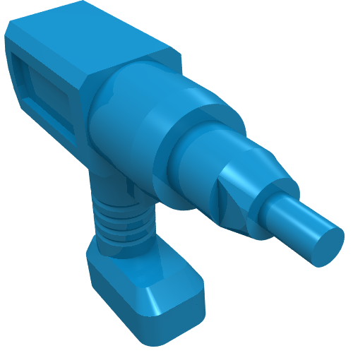 Tool Drill / Impact Wrench, Cordless Electric (Dark Azure)