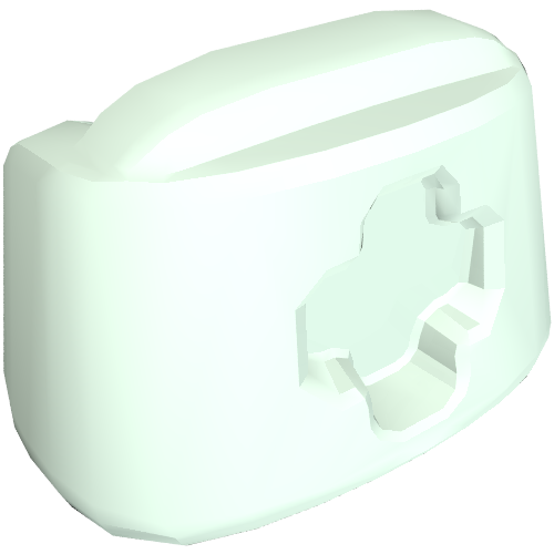 Headwear Accessory Hat with Small Pin (Nurse) (Light Aqua)