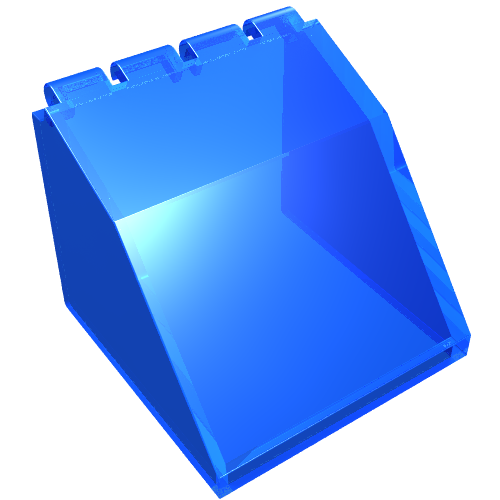 Windscreen 4 x 4 x 3 Canopy (Trans-Dark Blue)