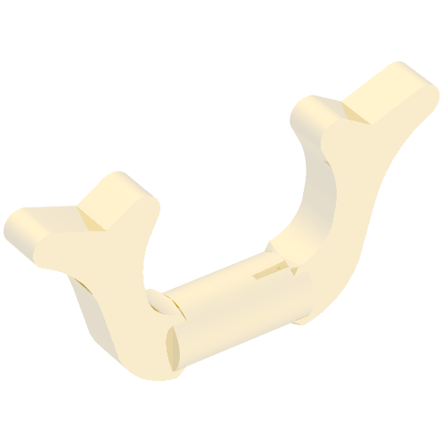 Headwear Accessory Horn to Clip to Helmet (Samurai) (Chrome Gold)