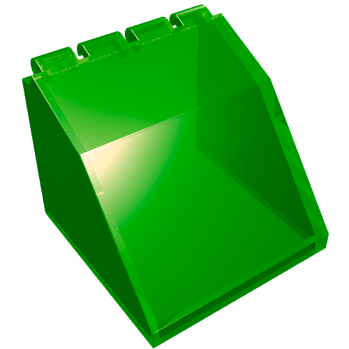 Windscreen 4 x 4 x 3 Canopy (Trans-Green)