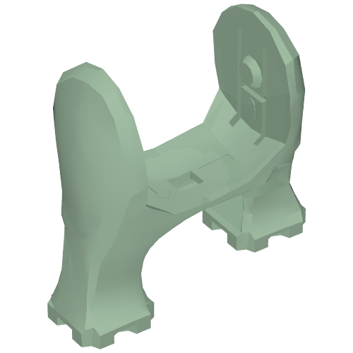 Animal / Creature Body Part, Dinosaur, Legs Short (Sand Green)