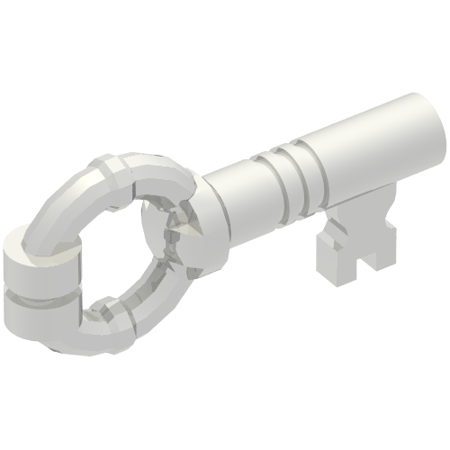 Equipment Key (Chrome Silver)